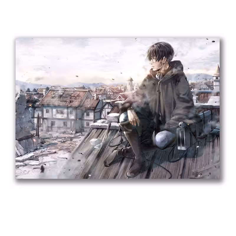 تابلئ شاسی طرح انیمه Attack on Titan مدل 006 | دنیای قاب