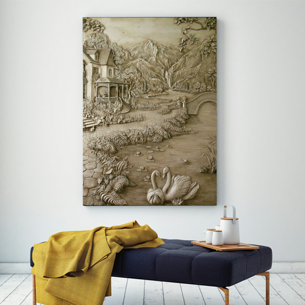  تابلو شاسی طرح سه بعدی مدل TSH614