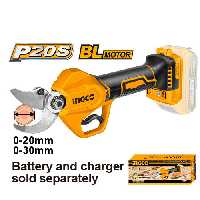 قیچی شارژی براشلس 20 ولت (بدون باطری و شارژی) اینکو کد CSSLI20308