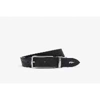 کمربند مشکی مردانه سیاه چرمی چانداکو اورجینال Lacoste