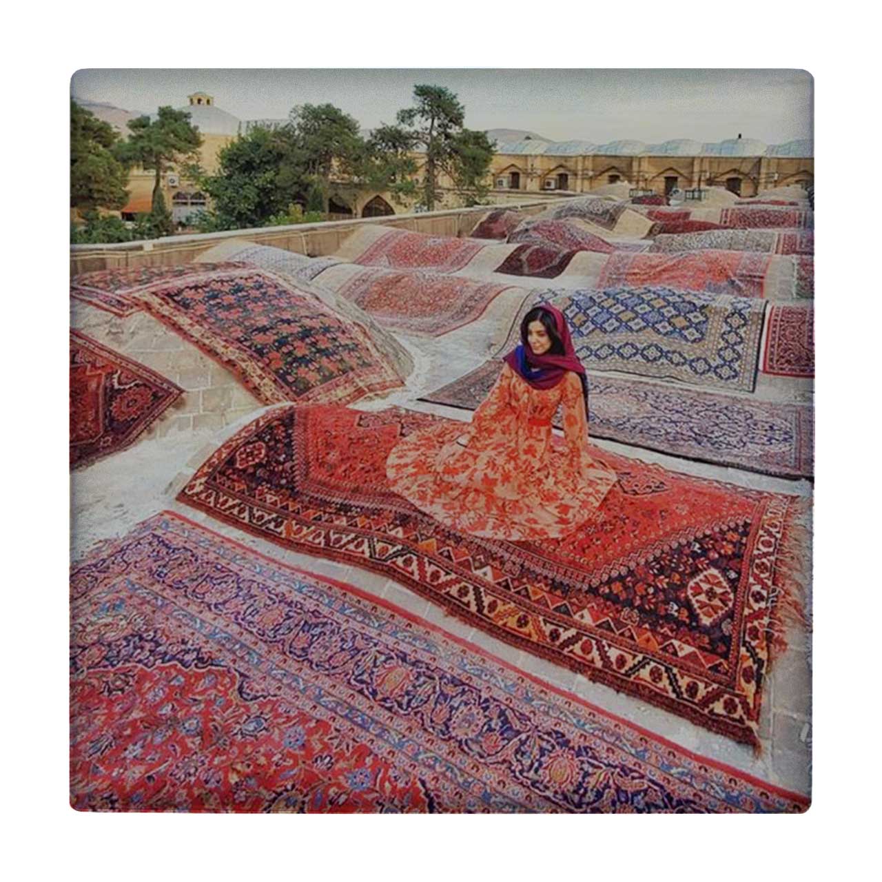   کاشی طرح بام ایرانی کد wk1448