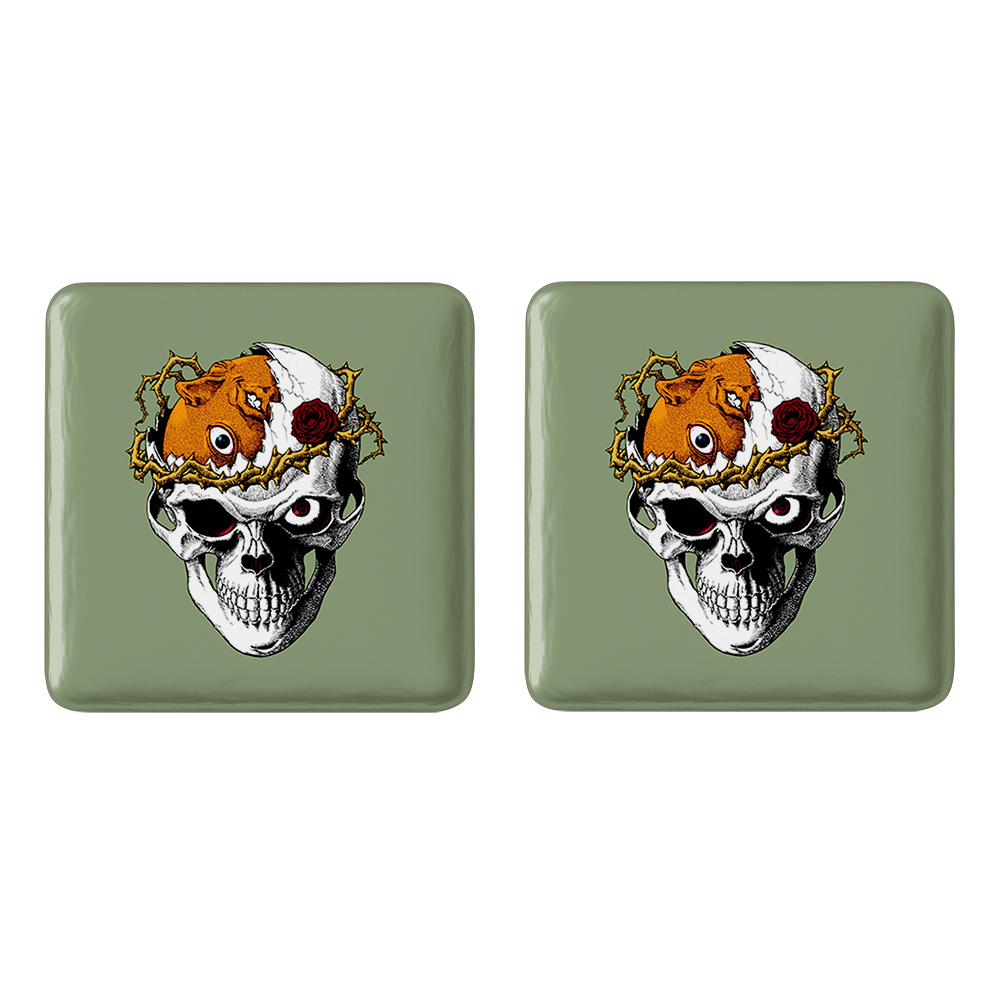 پیکسل خندالو مدل علامت مرگ انیمه برزرک Berserk کد 12871 به همراه مگنت