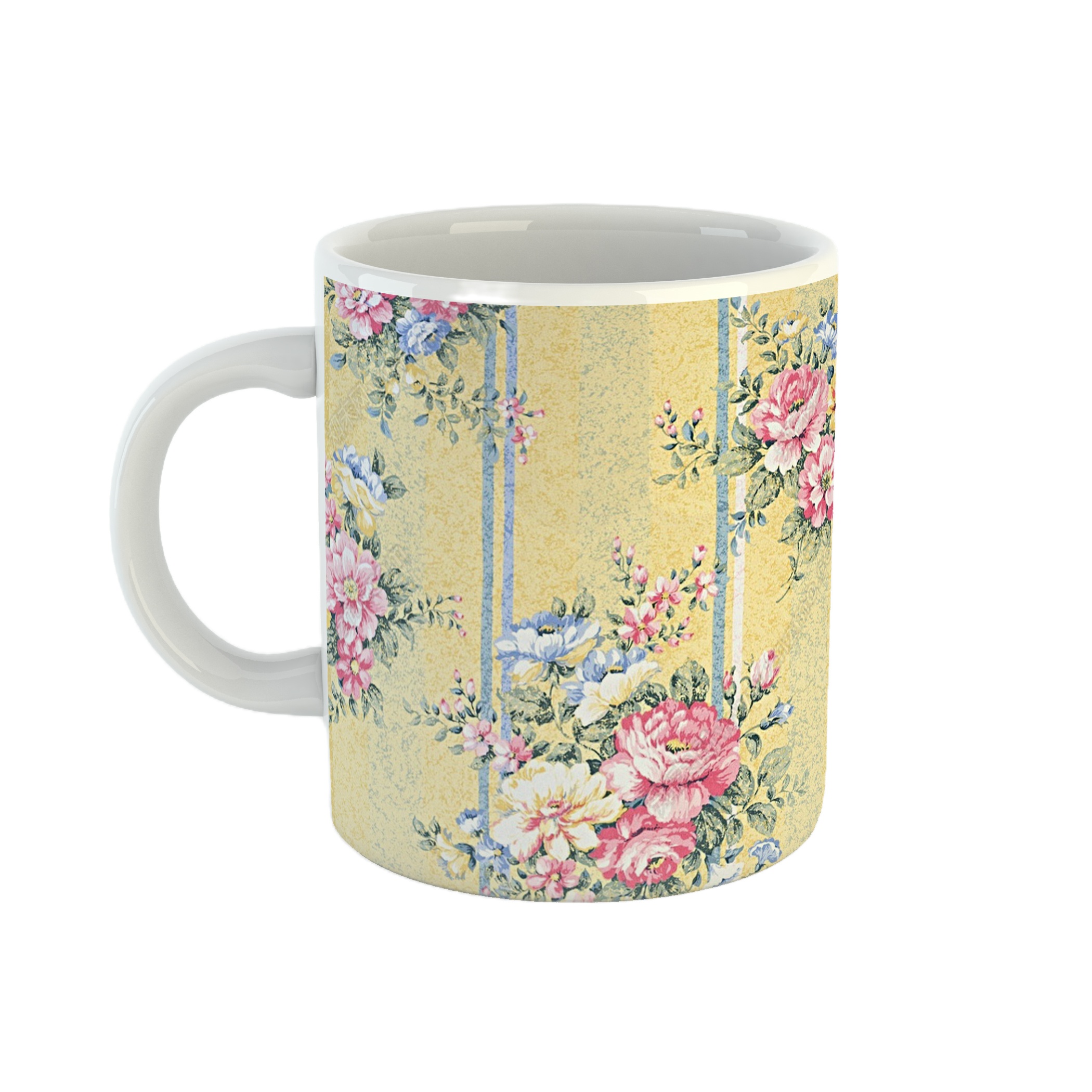 ماگ طرح گل کد 02