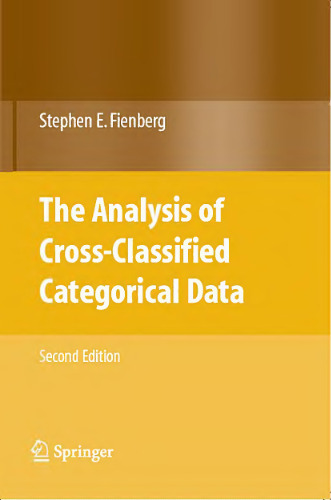 خرید و دانلود نسخه کامل کتاب The Analysis of Cross-Classified Categorical Data