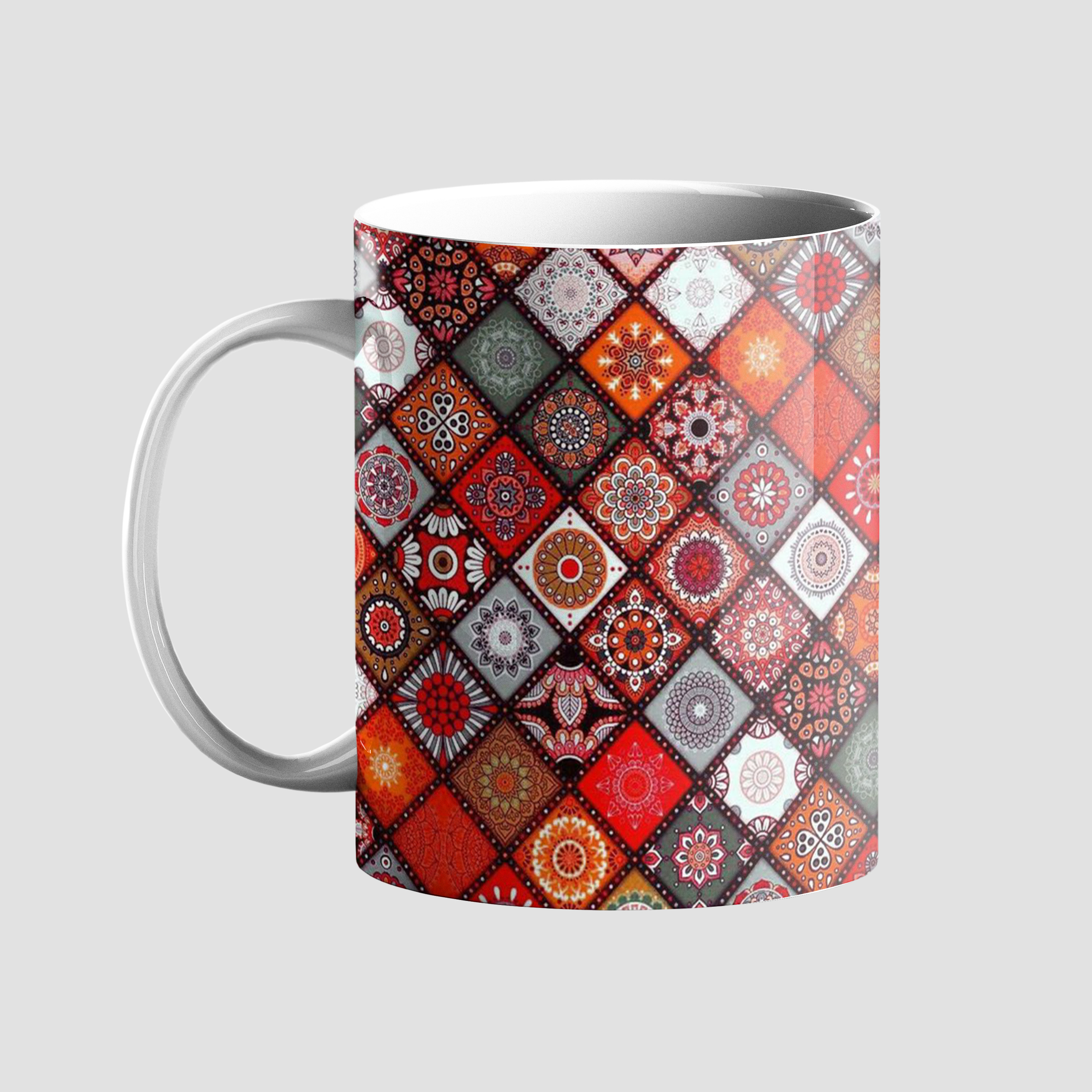 ماگ طرح چهل تکه کد 312