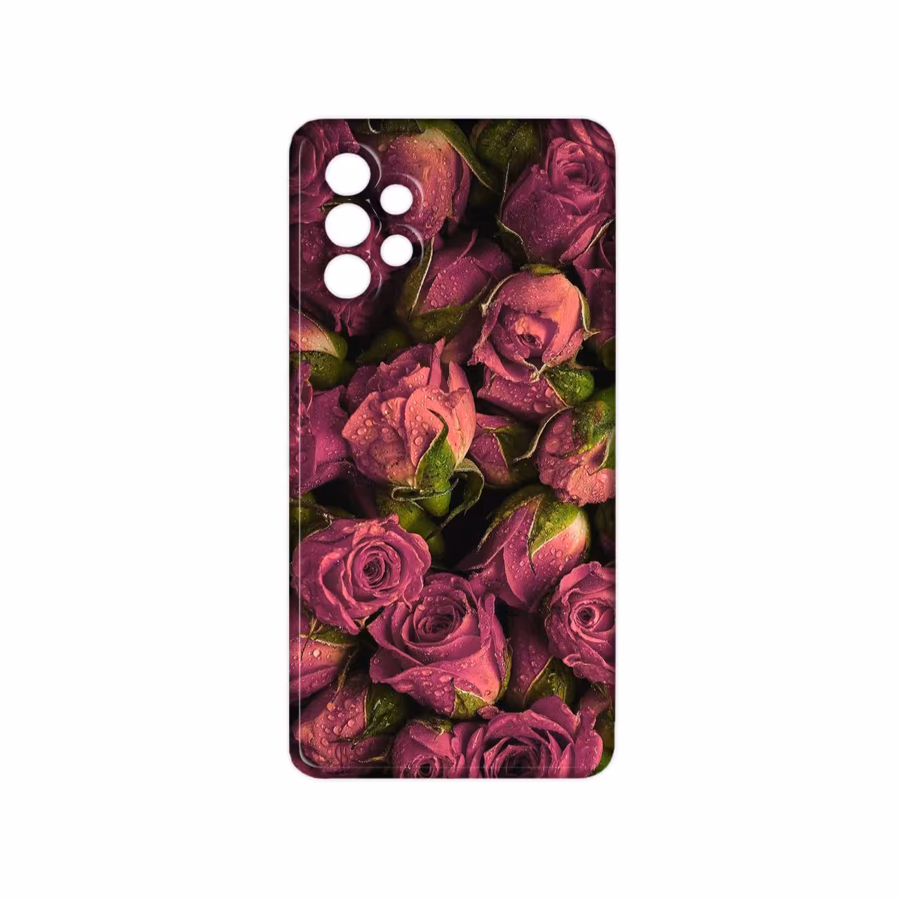 کاور مدل گل کد 012 مناسب برای گوشی موبایل سامسونگ galaxy A52 