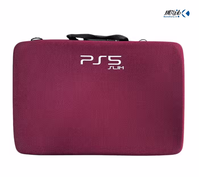 خرید و قیمت کیف حمل ps5 slim رنگ زرشکی