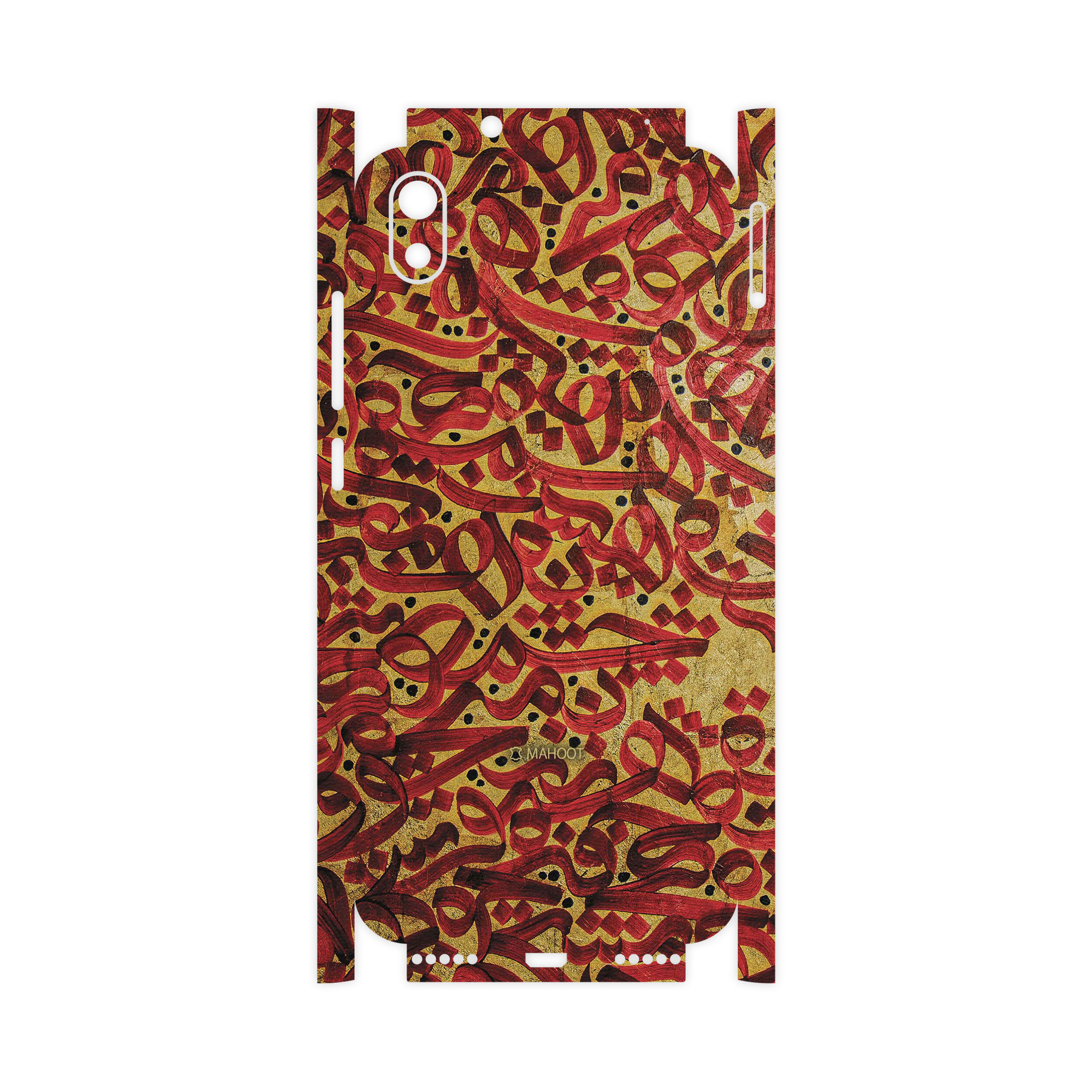 برچسب پوششی ماهوت مدل Nastaliq-6-FullSkin مناسب برای گوشی موبایل شیائومی Redmi 7A