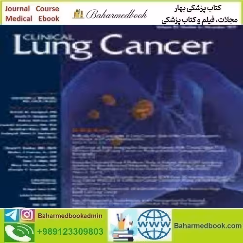 Clinical Lung Cancer Volume 22 Issue 1 to 6 2021 TRU