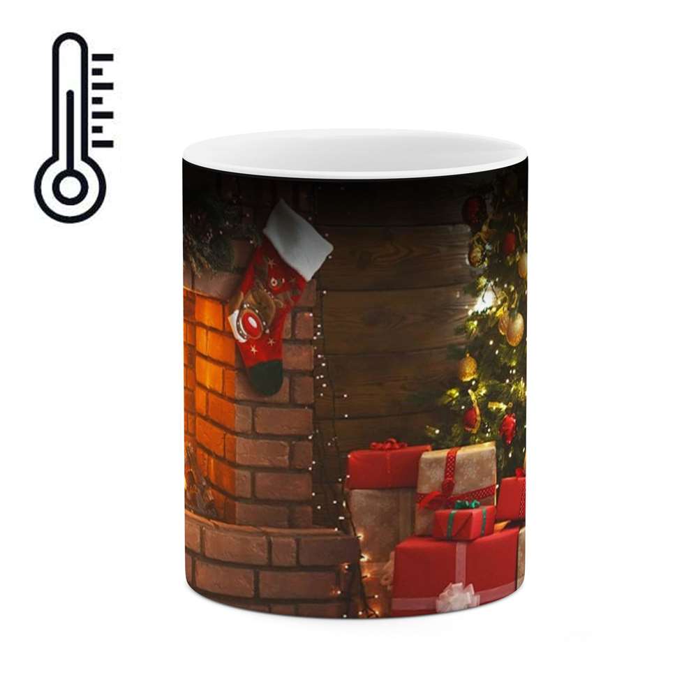 ماگ حرارتی طرح کریسمس مدل mgph14434