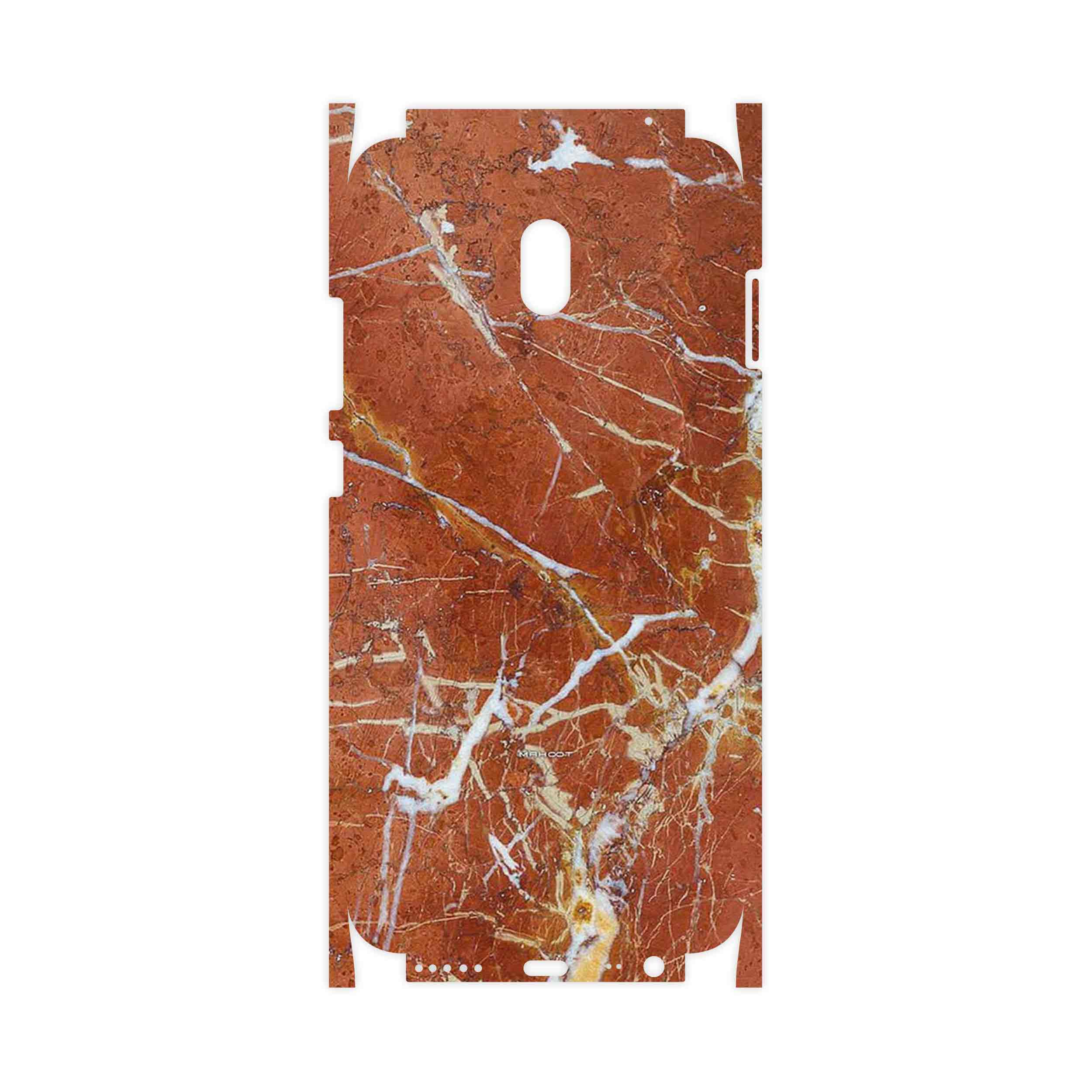 برچسب پوششی ماهوت مدل Red Marble-FullSkin مناسب برای گوشی موبایل شیائومی Redmi 8A