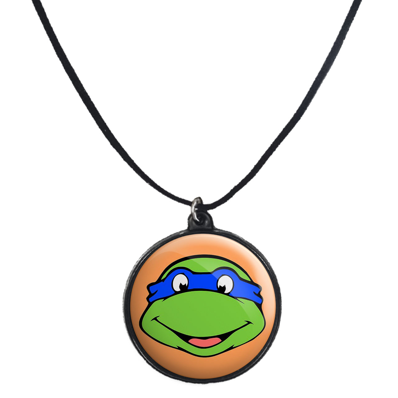 گردنبند پرمانه طرح لاکپشت‌های نینجا کد pmb.9935مدل دو طرفه