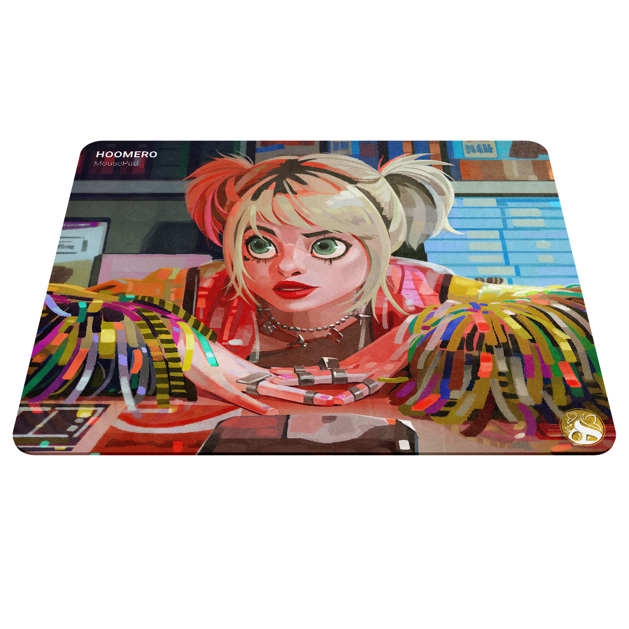 ماوس پد هومرو مدل A2736 طرح هارلی کوئین