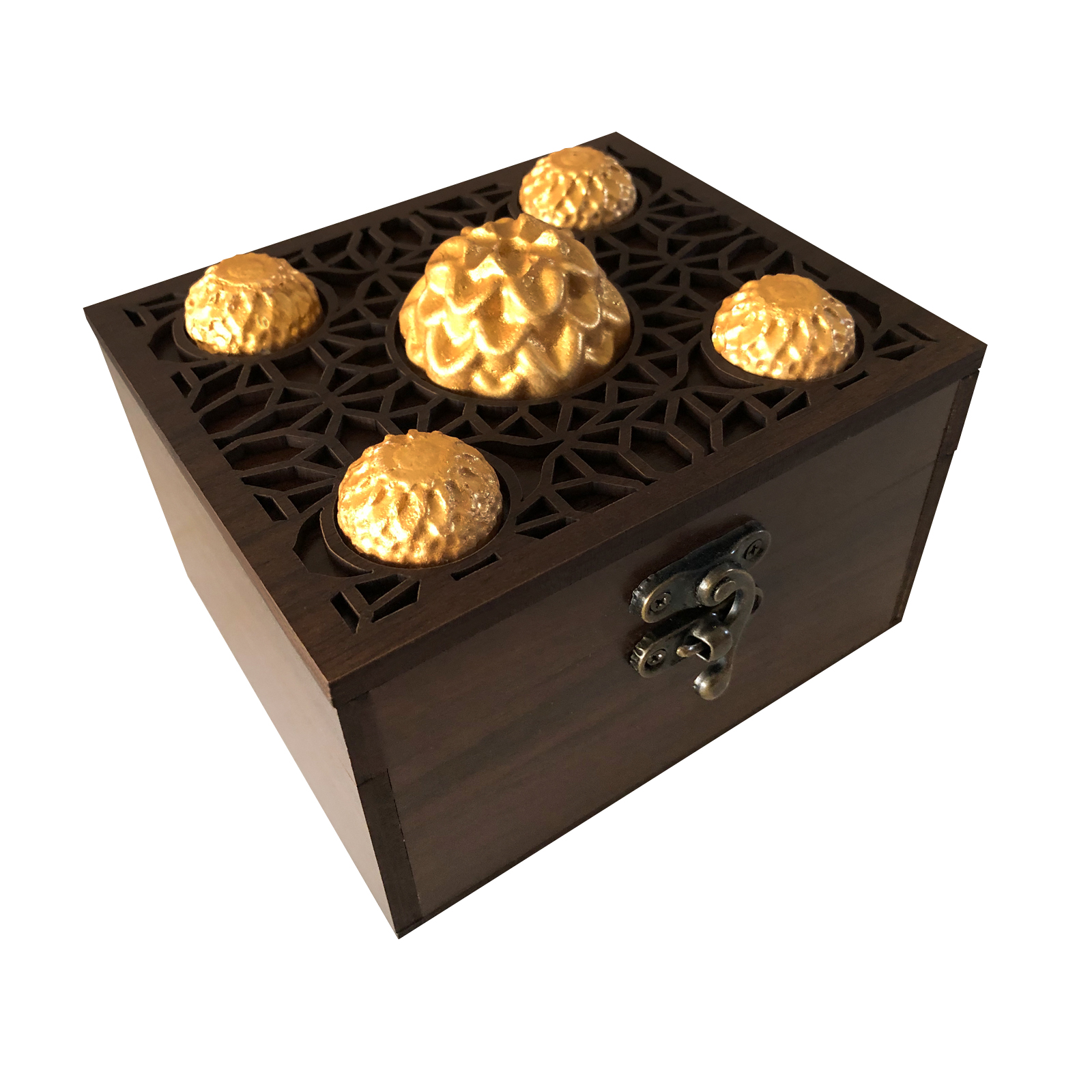 جعبه هدیه مدل چوبی کد E06