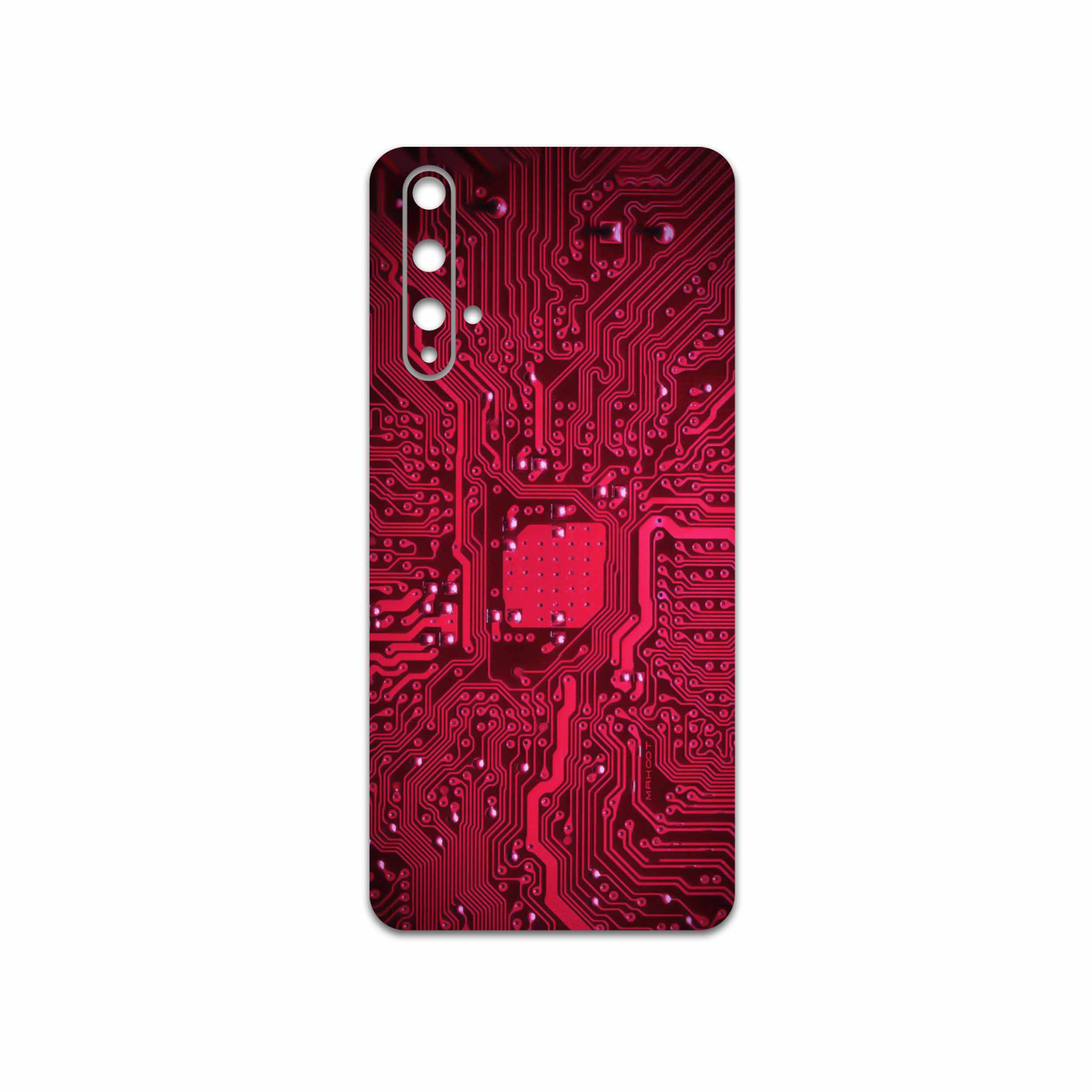 برچسب پوششی ماهوت مدل Red-Printed-Circuit-Board مناسب برای گوشی موبایل هوآوی Nova 5T