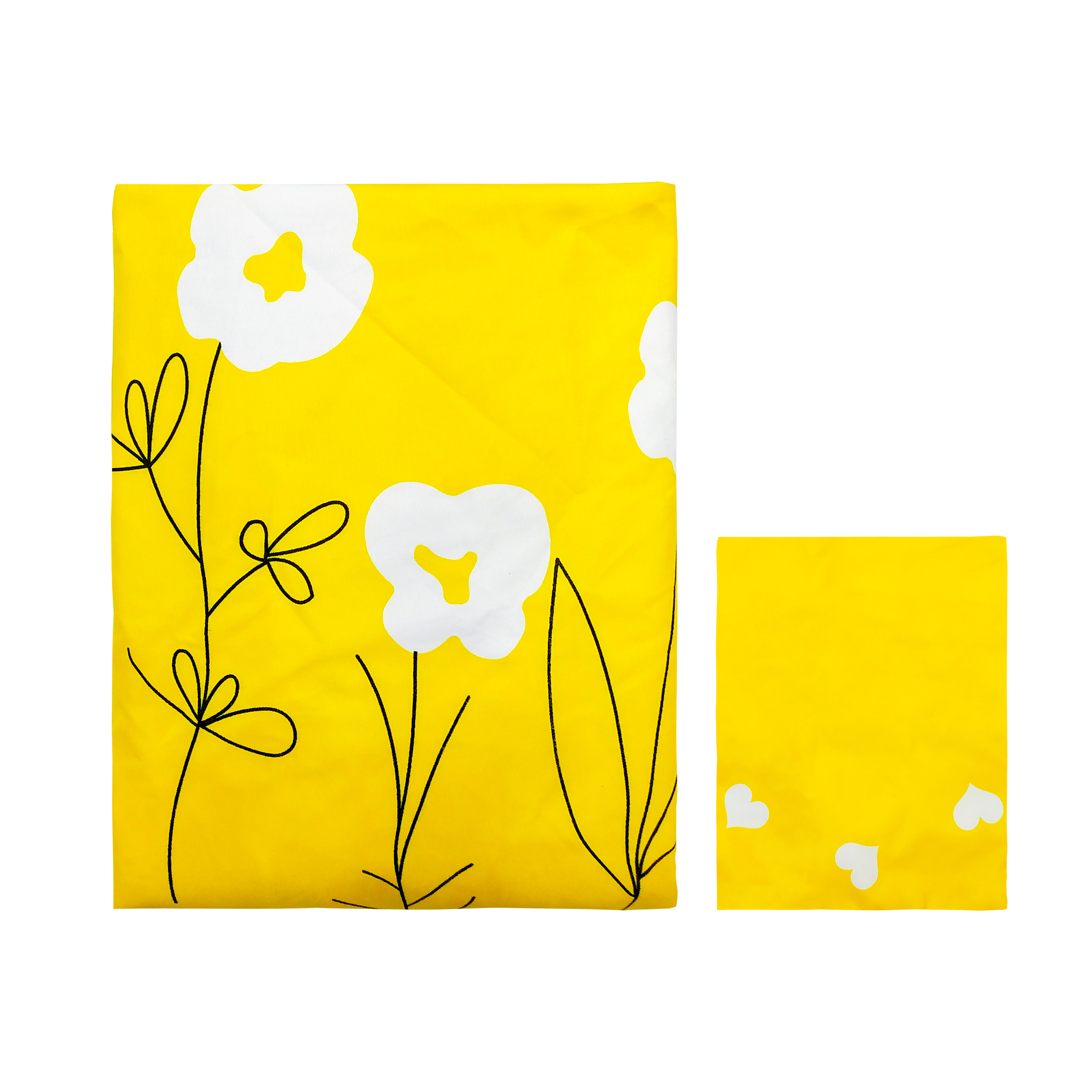 سرویس ملحفه آدنو مدل Heart کد CH12 یک نفره 2 تکه