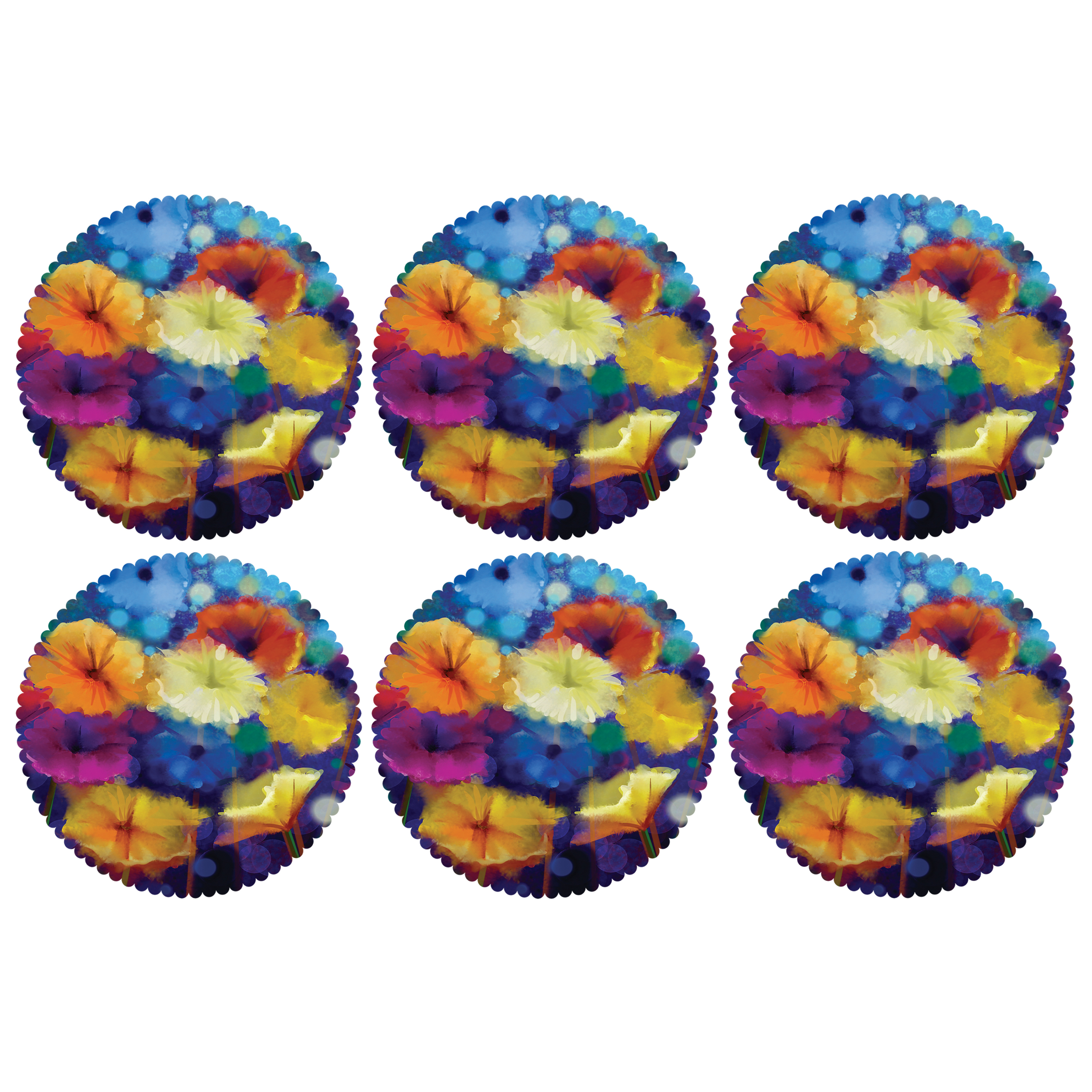 زیر لیوانی مدل C2-42308 بسته 6 عددی