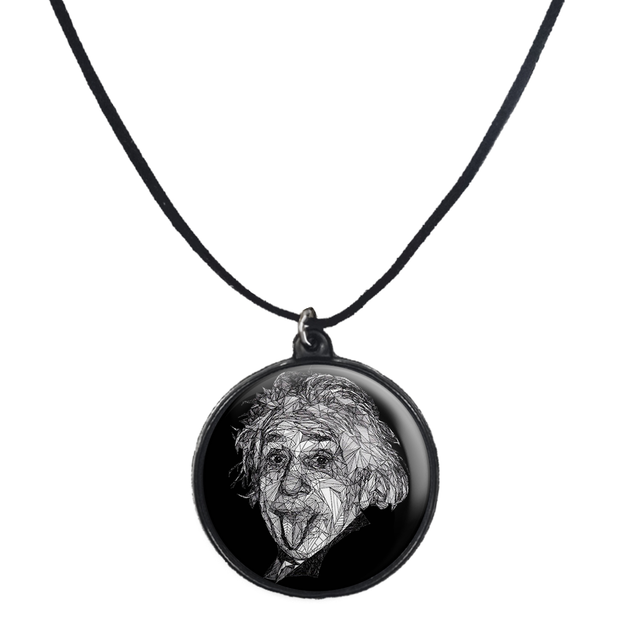 گردنبند پرمانه طرح انیشتن کد pmb.242 