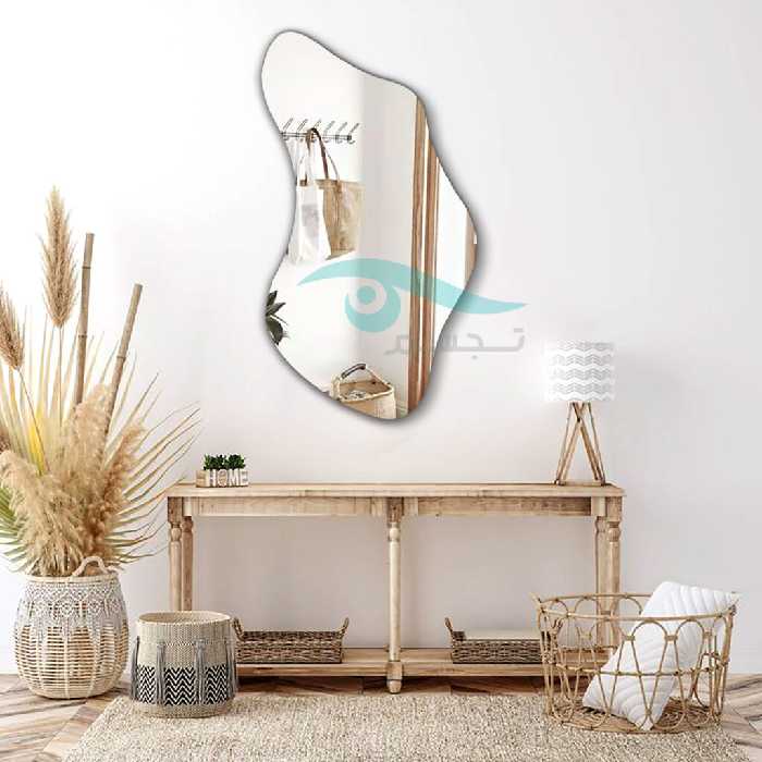 آینه دفرمه مدل لیدا - آینه و روشویی تجسم