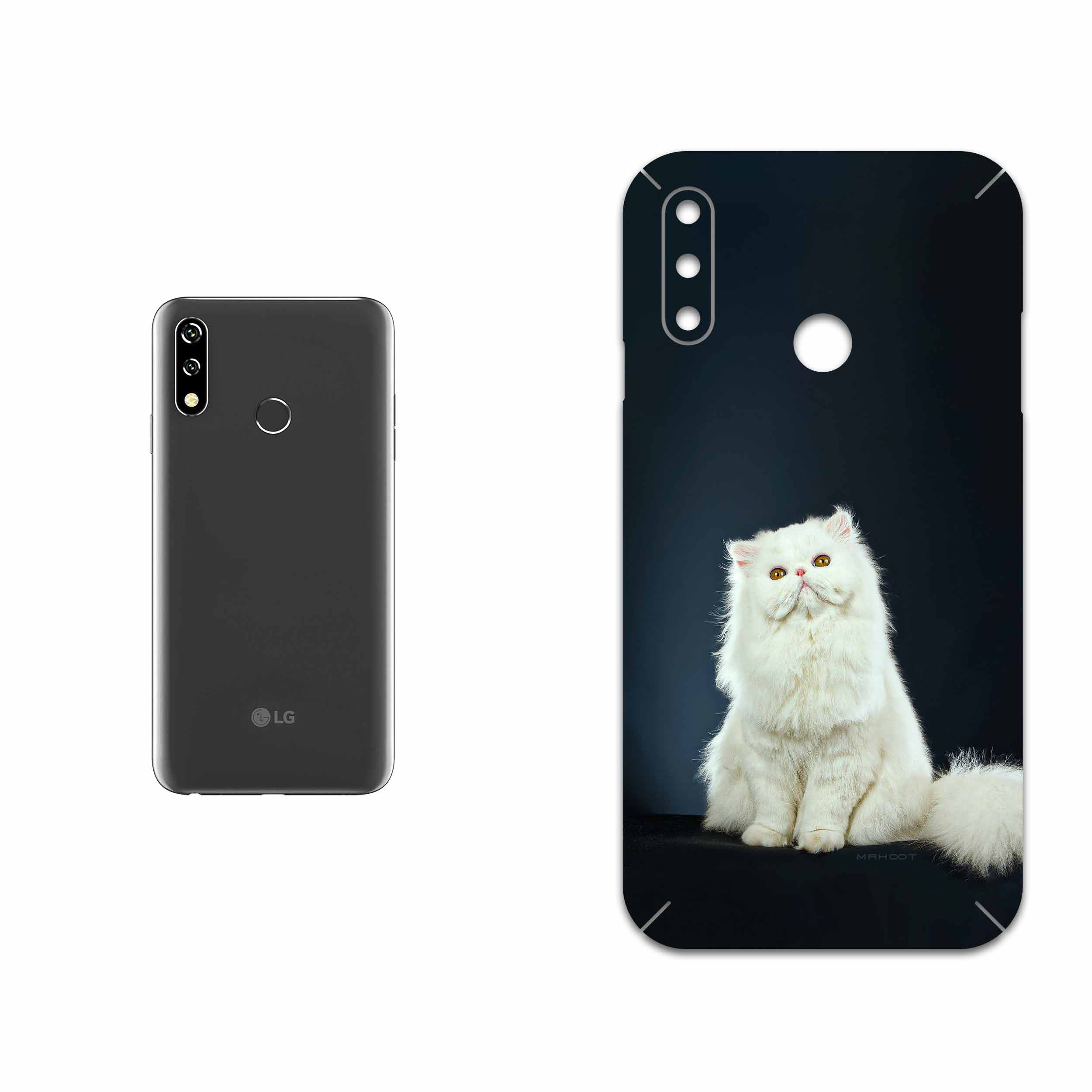 برچسب پوششی ماهوت مدل Persian cat مناسب برای گوشی موبایل ال جی W10