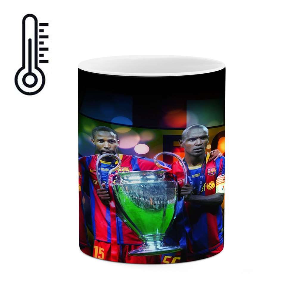 ماگ حرارتی کاکتی طرح بارسلونا مدل mgh12300