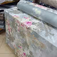 پارچه ملحفه ای و روتختی کتان نخ برند فیلور یزد عرض طرح شکوفه دارای 3 سال ضمانت رنگ به شرط پرز دهی ندارد بافت مستحکم