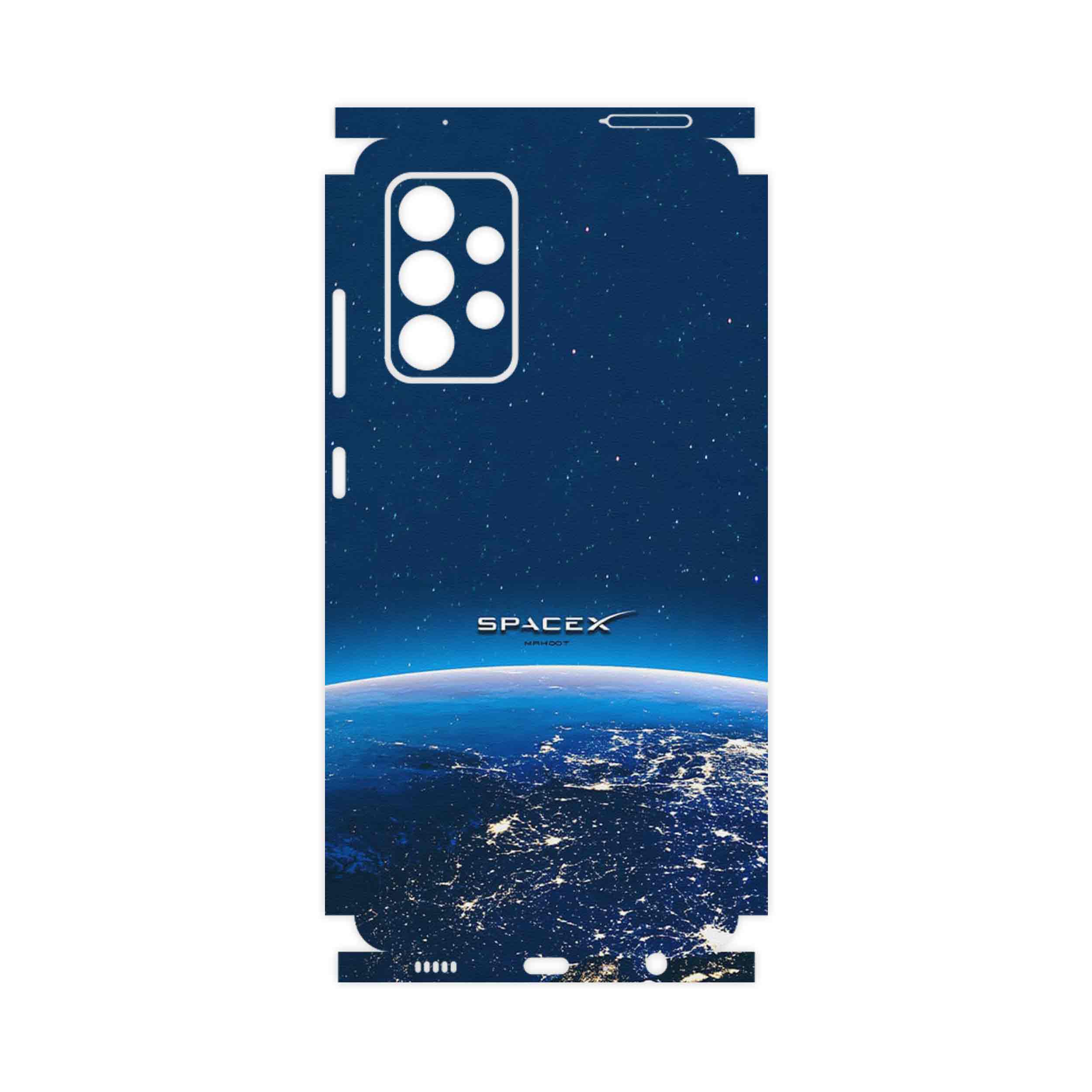 برچسب پوششی ماهوت مدل Space X-FullSkin مناسب برای گوشی موبایل سامسونگ Galaxy A52 4G