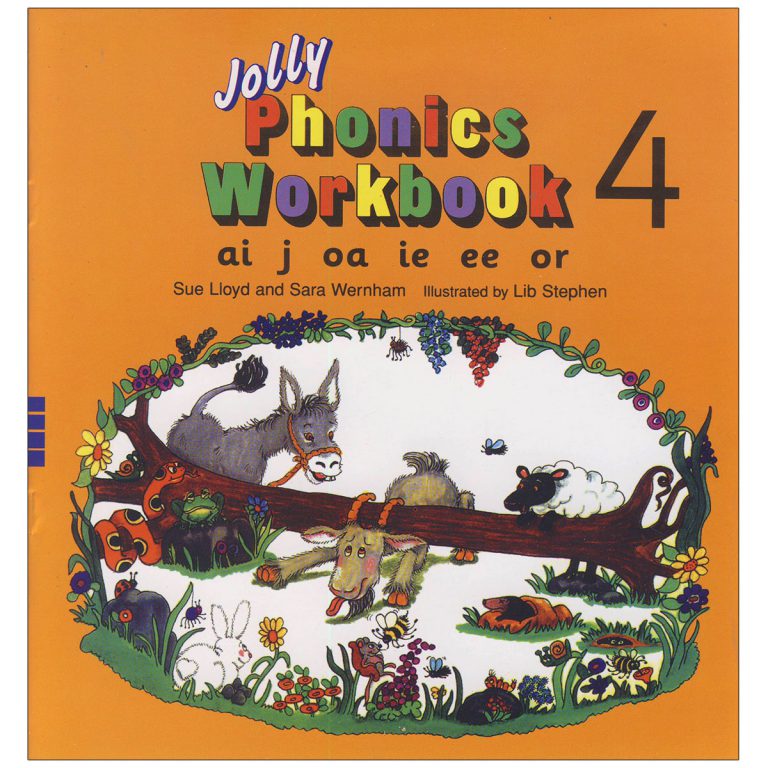 کتاب Jolly Phonics Workbook Book 4 اثر Sue Lioyd and Sara Wernham انتشارات Jolly Learning LTD