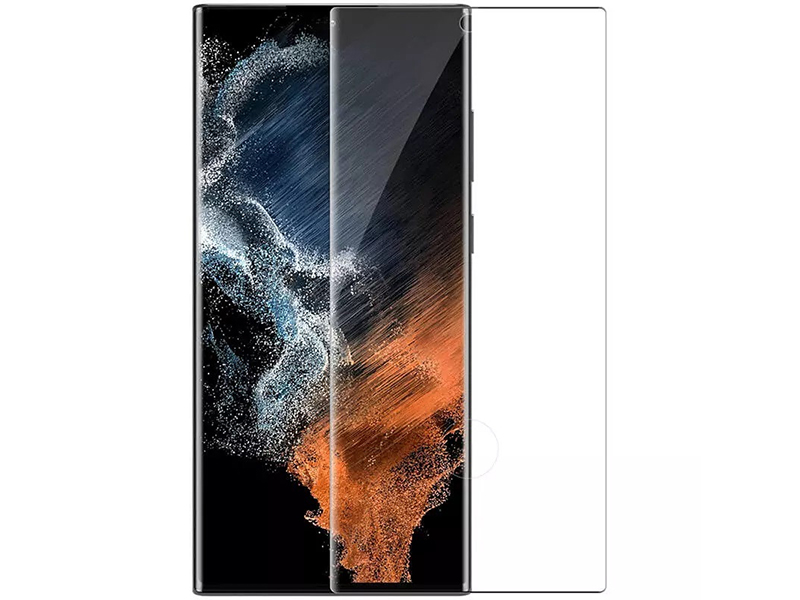 گلس سامسونگ گلکسی اس 23 اولترا نیلکین NILLKIN Samsung Galaxy S23 Ultra 3D CP MAX tempered glass