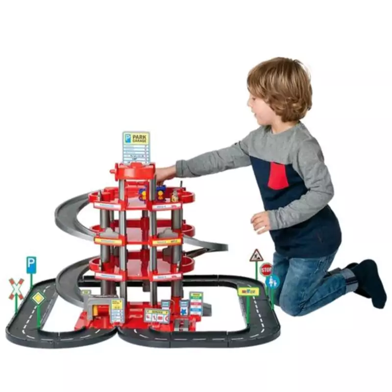 اسباب بازی پارکینگ طبقاتی بزرگ رنگ زیبا