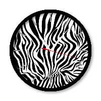 ساعت دیواری راویتا مدل فانتزی طرح 1187