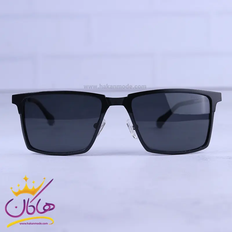 عینک آفتابی مردانه پلیس آلومینیومی مشکی 8633/1