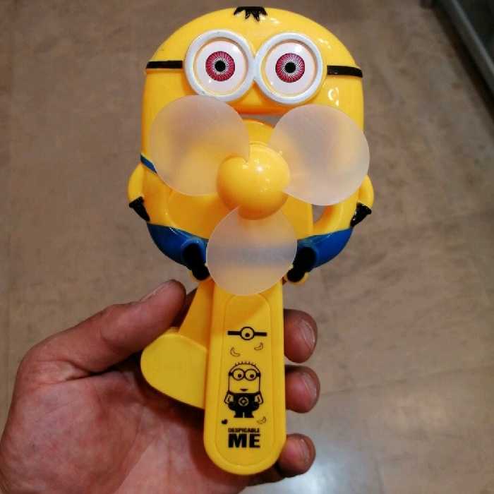 پنکه دستی اسباب بازی شخصیت مینیون