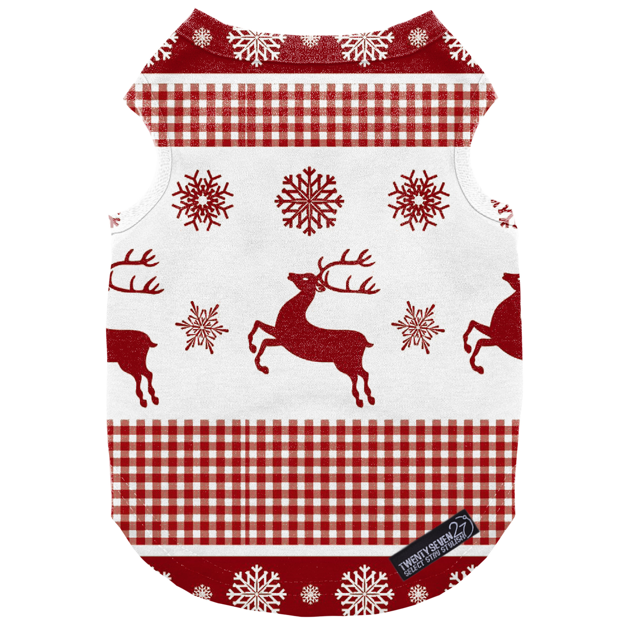  لباس سگ و گربه 27 طرح Christmas Jumper کد MH372 سایز XL