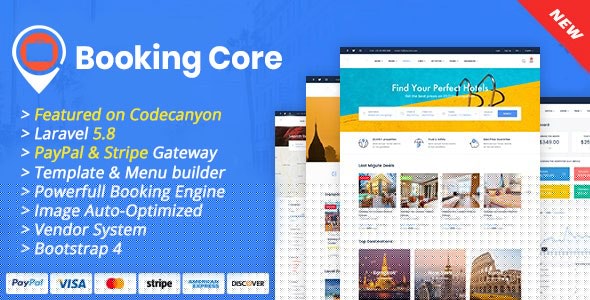 دانلود اسکریپت Booking Core