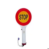 تابلو ایست دستی شارژی چراغ دار