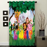 پرده مدل C1-50609 سایز 290x140 سانتی متر