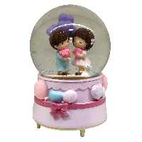 گوی موزیکال مدل پمپی طرح Love کد PA3326