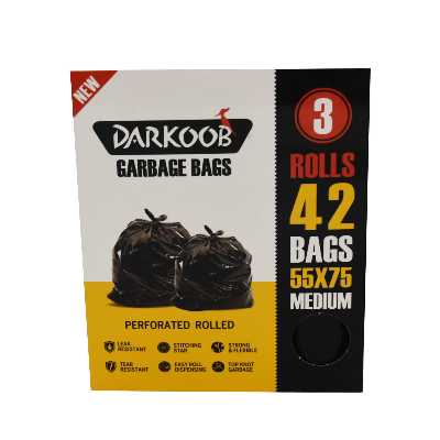 کیسه زباله دارکوب مدل 01 بسته 42 عددی