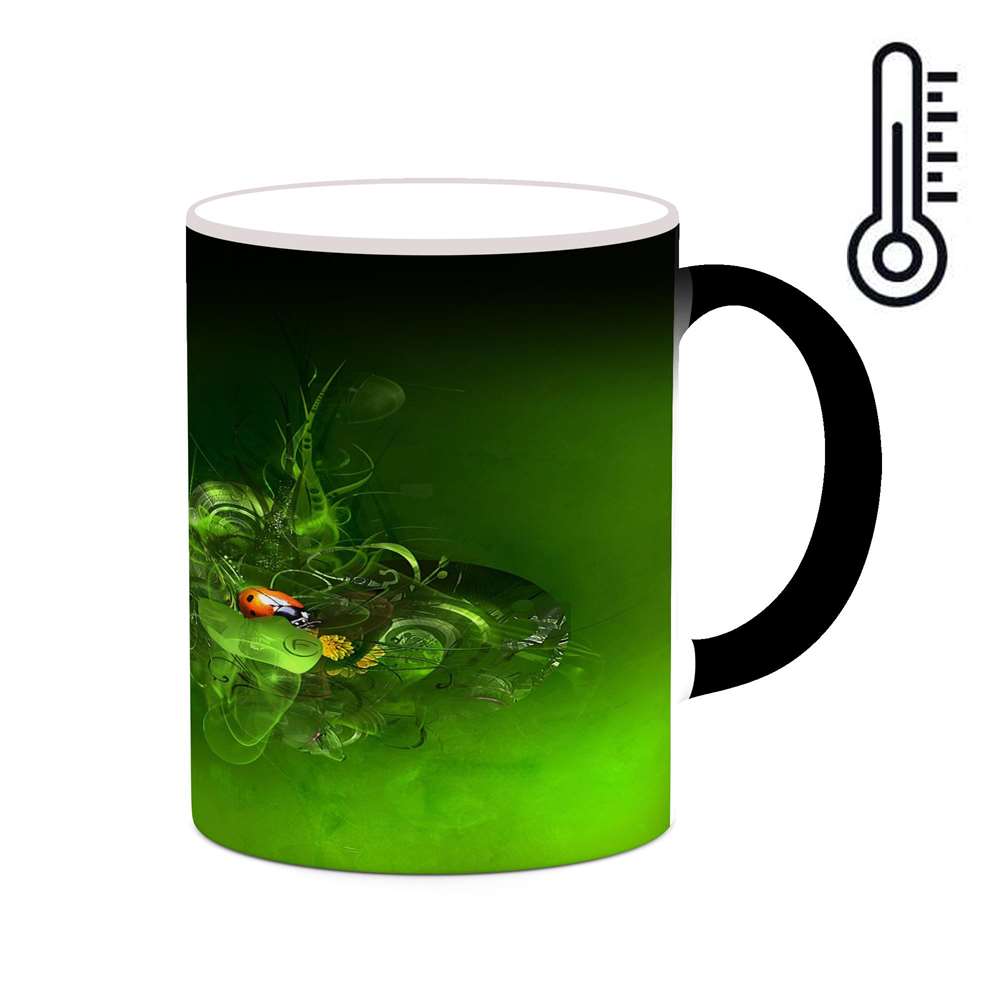 ماگ حرارتی کاکتی طرح فانتزی مدل mgh19483