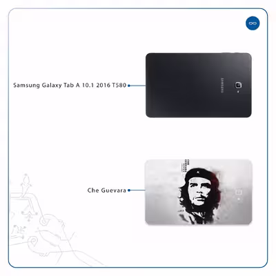 برچسب پوششی ماهوت مدل Che-Guevara مناسب برای تبلت سامسونگ Galaxy Tab A 10.1 2016 T580