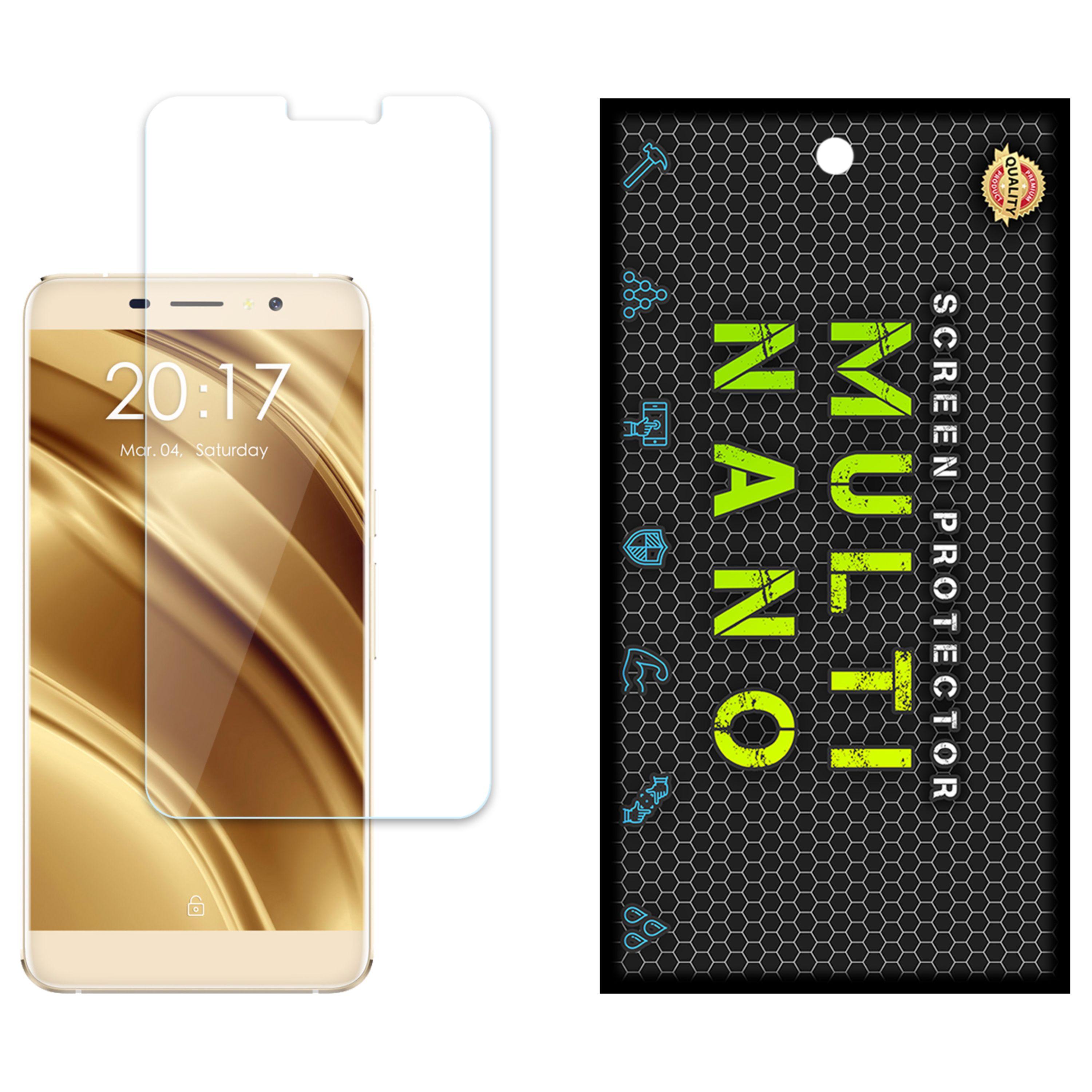 محافظ صفحه نمایش MultiNano مدل X-S1N  موبایل جی ال ایکس  General Luxe Shahab