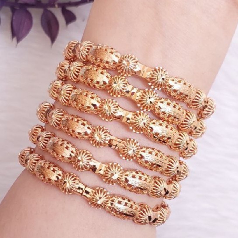 النگو بازشو شیک طرح طلا اماراتی جدید