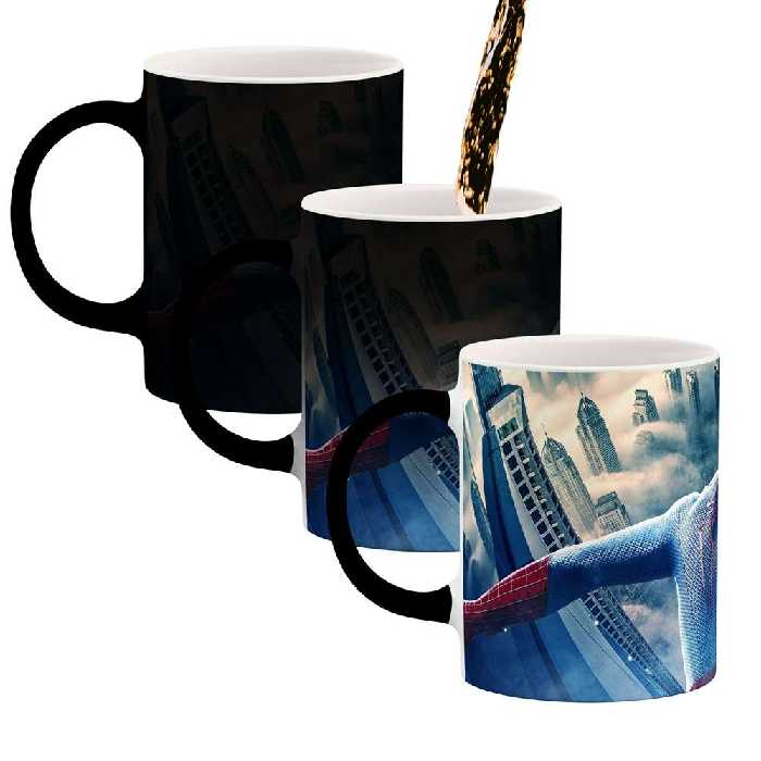 ماگ حرارتی طرح مرد عنکبوتی Spider man  مدل mgph15813