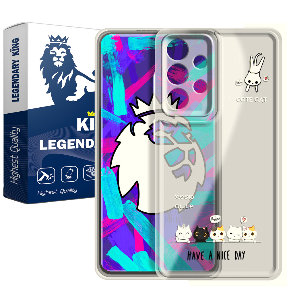کاور  لاین کینگ مدل panjgorbeh مناسب برای گوشی موبایل سامسونگ Galaxy A13 4G