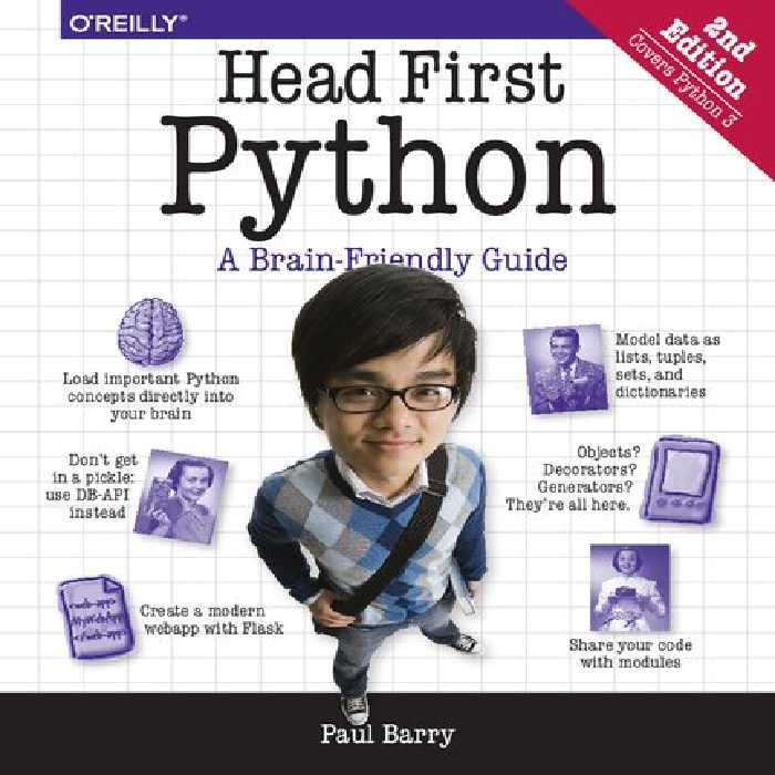 خرید و دانلود نسخه کامل کتاب Head First Python: A Brain-Friendly Guide