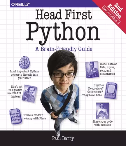 خرید و دانلود نسخه کامل کتاب Head First Python: A Brain-Friendly Guide