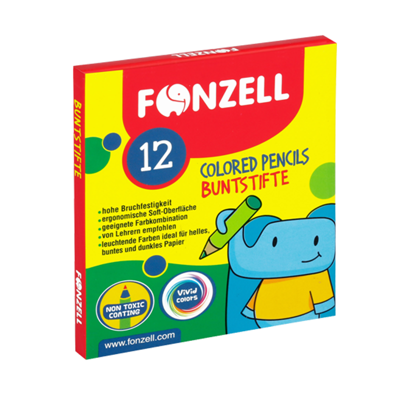 مدادرنگی 12 رنگ کوتاه فونزل