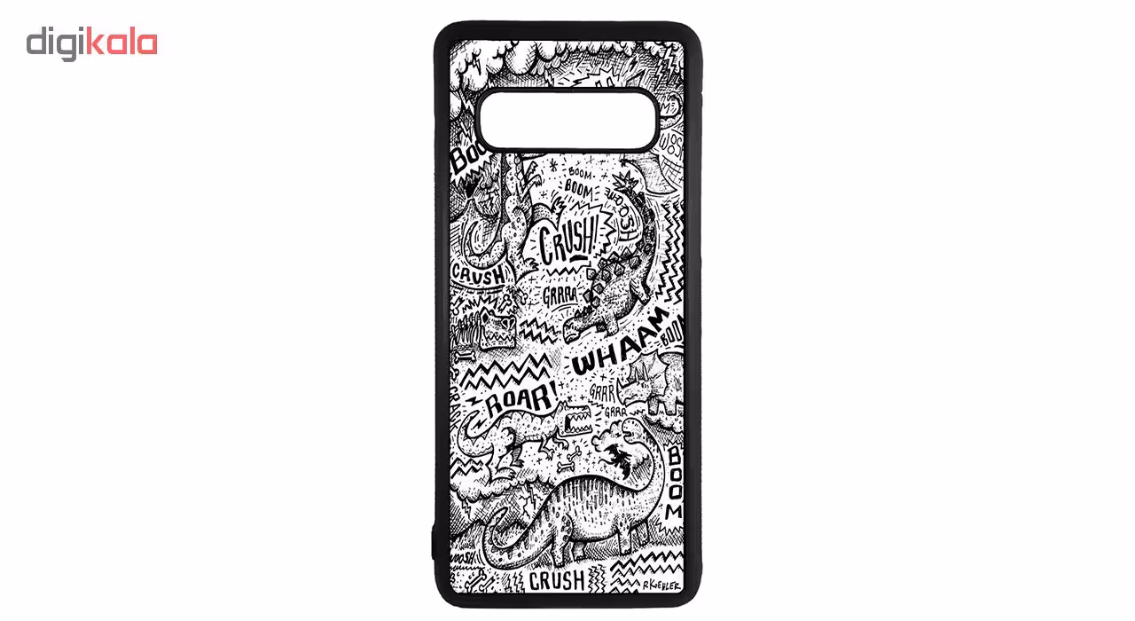 کاور طرح دایناسور کد 1105340 مناسب برای گوشی موبایل سامسونگ galaxy s10