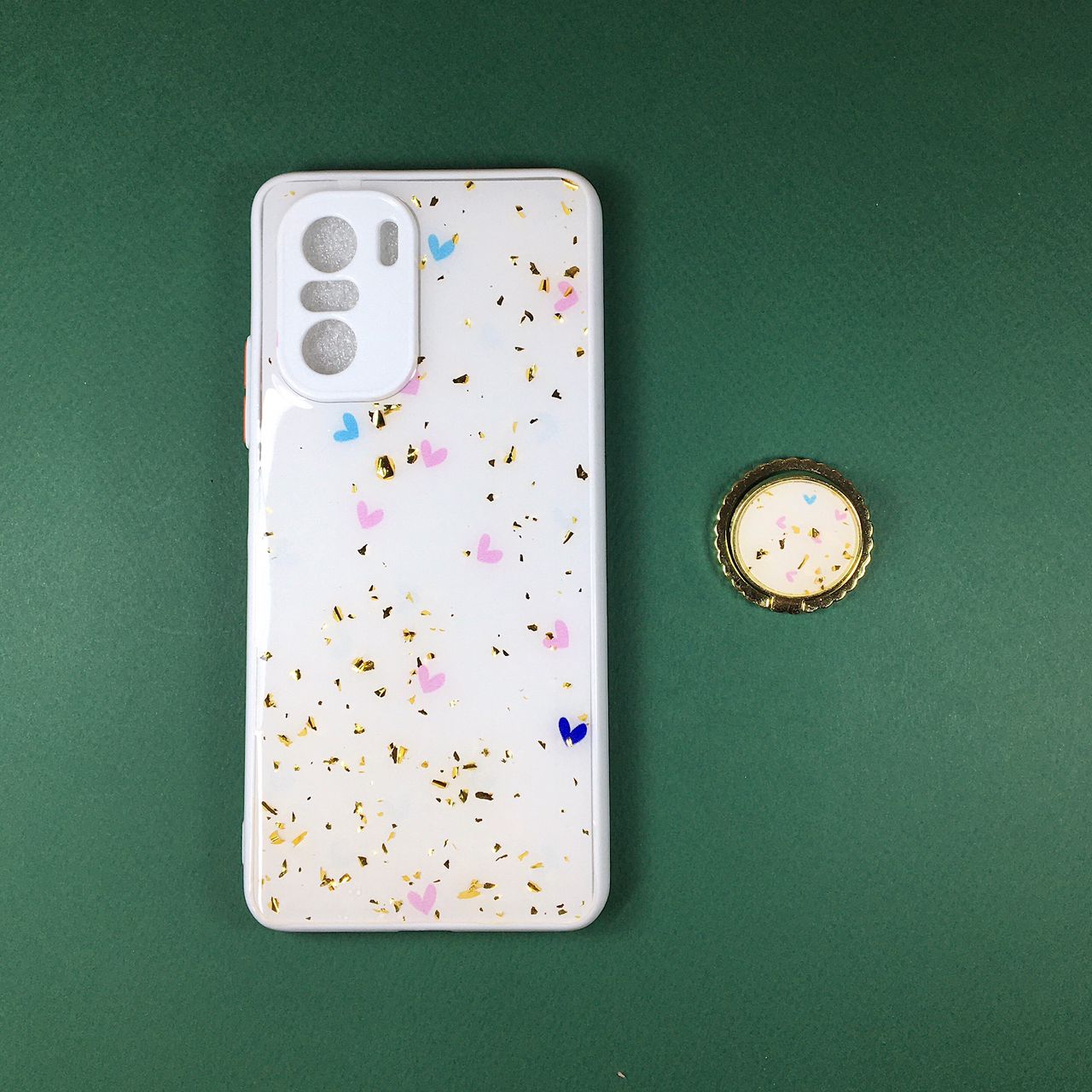  کاور مدل love pop socket مناسب برای گوشی موبایل شیائومی Poco F3 به همراه پایه نگهدارنده 